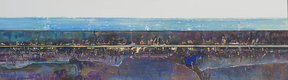 Asset No 1026 Pot Boil Shoals (Flinders Island) by Fred Williams - High Court Art Collection 120214175.JPG