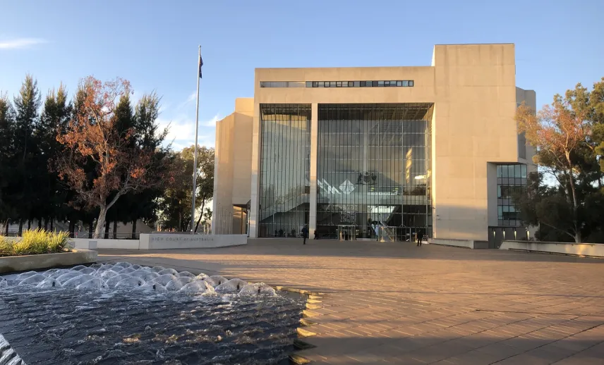 The High Court of Australia Building.