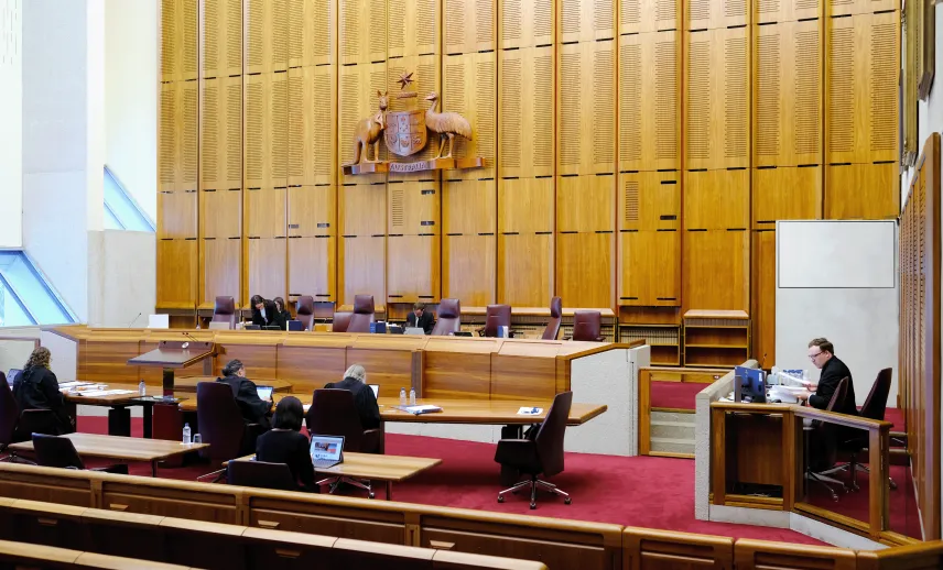 Courtroom 2 Preparing for Sitting